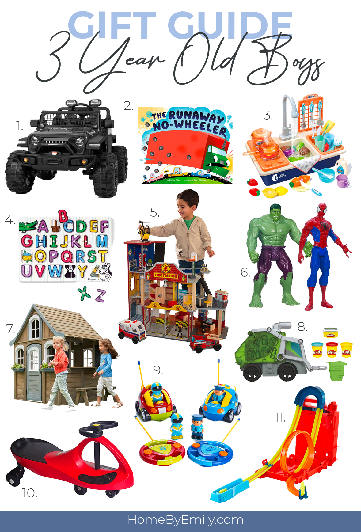 Gift Guide 3 Year Old Boys Home By Emily